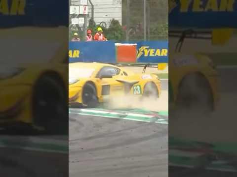 Corvette spin out! 😥