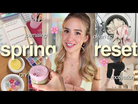 GET READY FOR SPRING 🐝 * aufräumen, journaling, matcha, diy, motivation *