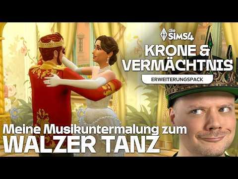 💃🎶🕺 Walzer Tanz & Musik 👑 Die Sims 4 Krone & Vermächtnis-Erweiterungspack