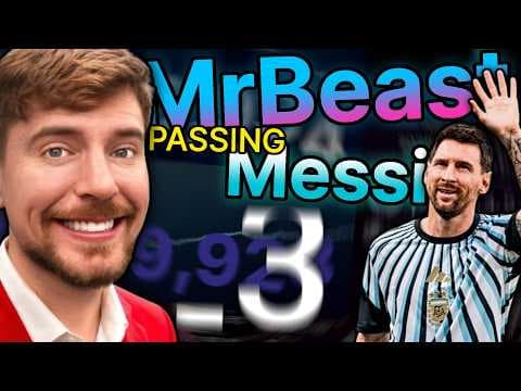 MrBeast Passing Leo Messi (#3 ON SOCIAL MEDIA!)