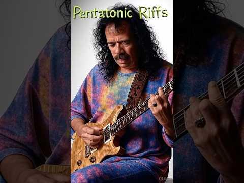 Unlock Santana's Killer Pentatonic Riffs –  Won't Believe How Easy #PentatonicRiffs #GuitarLessons