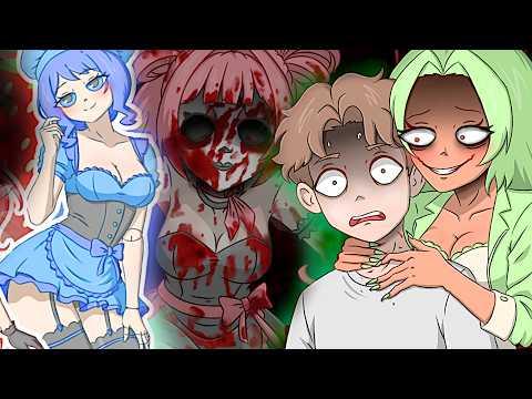 ANIME Girls Force You To Eat Cakes & Date Them - Three Misses Confectionary ALL 4 ENDINGS