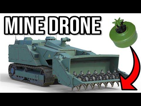 The Russian 'Uran-6' Remote Controlled Robot | MINE CLEARNING DRONE