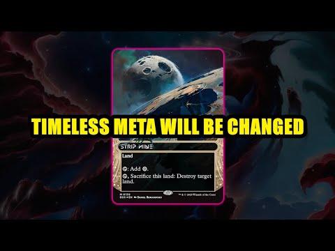 Timeless Meta Shift After New Set!? Strip Mine Will Not Be Restricted!?