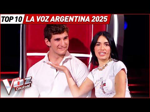 Top 10  | Audiciones a Ciegas de La Voz Argentina 2025  (Semana 1)