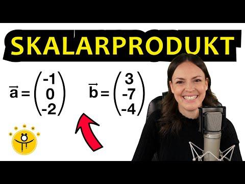 Skalarprodukt berechnen – Vektorrechnung