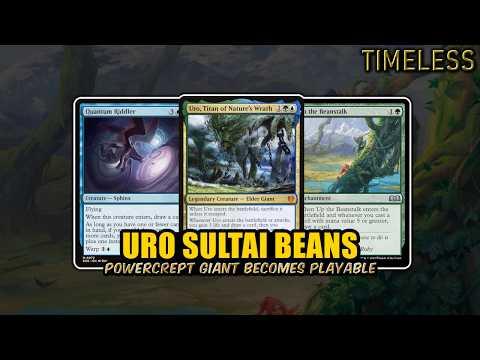 Forcing Uro Pile With Sultai Beans! The Powercrept Giant | Timeless BO3 | MTG Arena