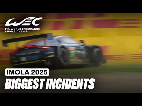 The Biggest Incidents From Imola | 6 Hours of Imola 2025 | FIA WEC