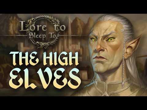 Blood of Aldmeris | Altmer Lore ▶ Elder Scrolls Lore to Sleep To (No AI)
