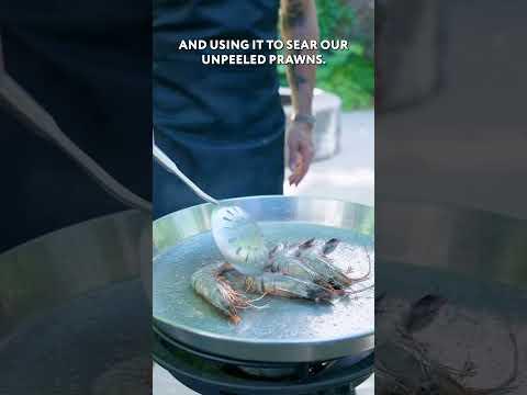 Parks & Rec style seafood paella