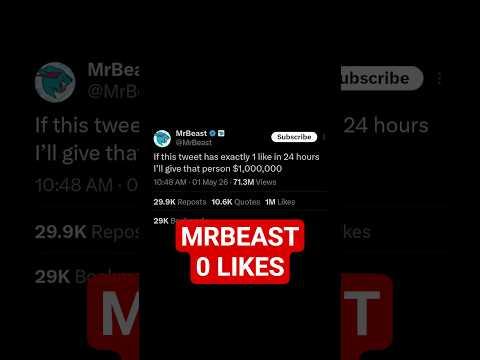 Do NOT Like This MrBeast Tweet
