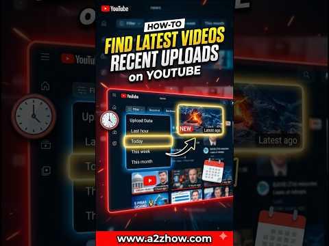 Can You Show Me How to See the Newest Uploads on Youtube?