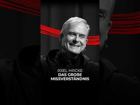 Das große Missverständnis