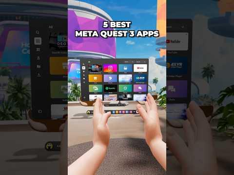5 Best Meta Quest 3 Apps That You NEED! [Non Games]