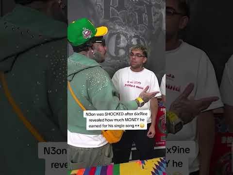 N3om was SHOCKED after 6ix9ine revealed how much MONEY he earned for his single song 👀😳