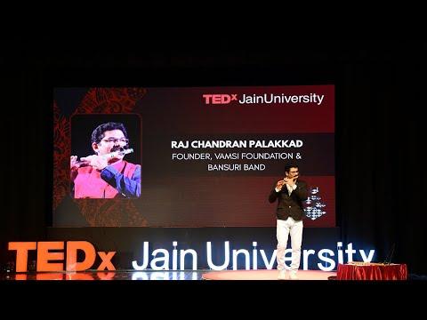 The Resonant Waves of Tranquillity  | Mr. Raj Chandran Palakkad | TEDxJainUniversity