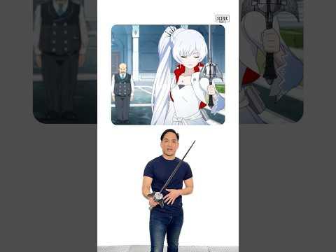 How Legit is Weiss’ Myrtenaster in RWBY? #shorts