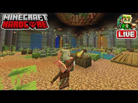 Updating the Storage Room Entrance in my 55,000 Day Hardcore Minecraft World