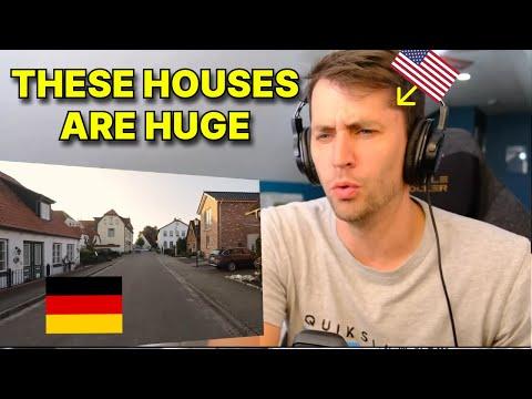 American reacts to a BEAUTIFUL small town in Germany