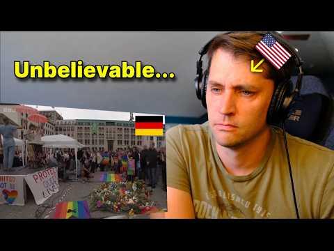 American reacts to the Berlin Pride Attack