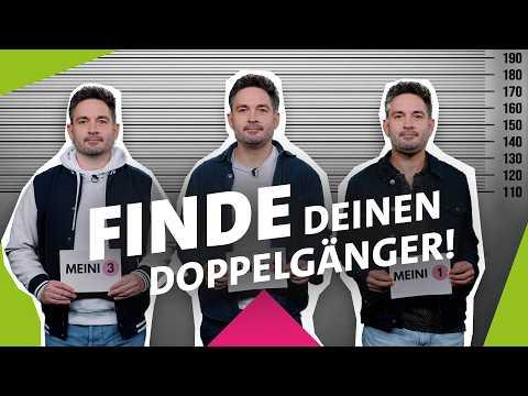 Finde deinen perfekten Doppelgänger! Du hast 1 Woche Zeit!