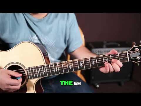 Simple D chord Trick (Head Turning Sound) EASY SHAPES