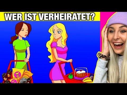 WER IST VERHEIRATET? 🕵️‍♀️ 24 harte RÄTSEL die deinen VERSTAND fordern