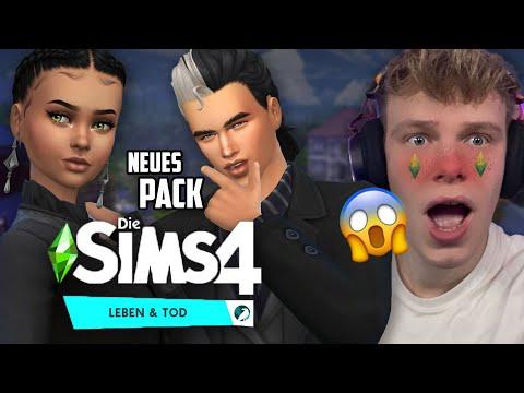 Ich spiele das NEUE SIMS 4 PACK 😰 Die Sims 4 Leben & Tod CAS (1/3) | nytralon