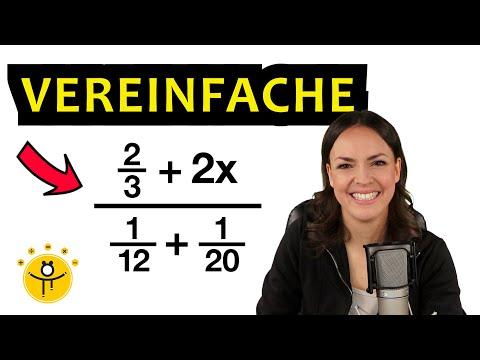 Bringe auf die Form ax+b – Term umformen