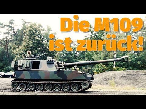 Die M109 ist wieder zurück im Museum!