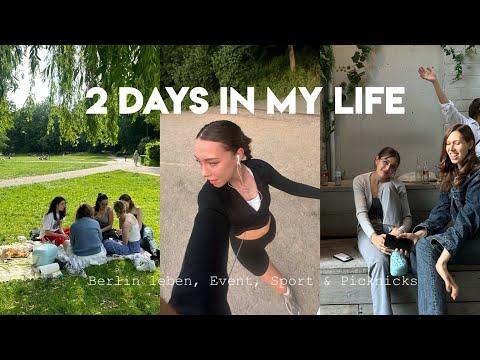 Uni Pause: Picknicks, Event, Sport und neue Sachen ausprobieren II Berlin vlog