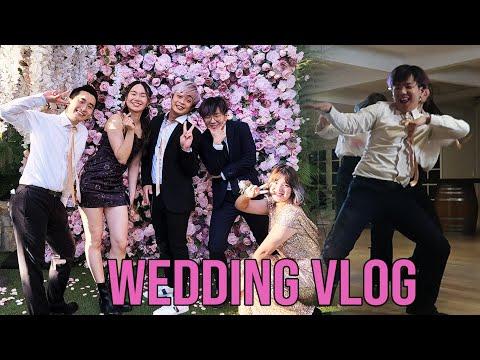 I performed a KPOP dance at a wedding! | XELL VLOG