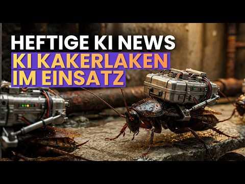 HEFTIGE KI-News: GPT-5.4, KI-Kakerlaken und Roboter in deutschen Fabriken