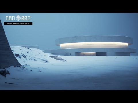 Winter Research Center Watch | 3 Hours of Campfire, Tunnel Ambience & Blizzard Winds