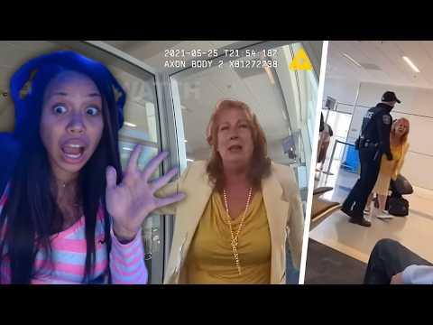 Airport Karen Crashed Out So Bad The Passengers Started Shouting Back...