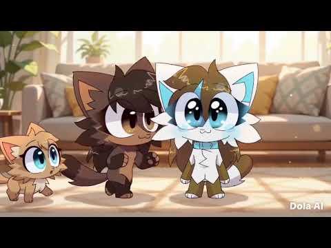 Catty Jr meets her brother and her little sister