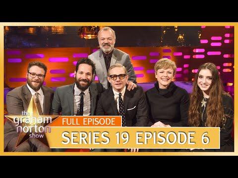 The Graham Norton Show - Series 19 Episode 6 | Seth Rogen, Paul Rudd, Martin Freeman, Maxine Peake