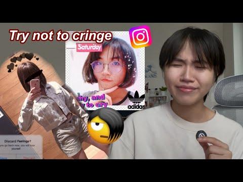 I found my 15 year old INSTAGRAM ACCOUNT (painful watch)