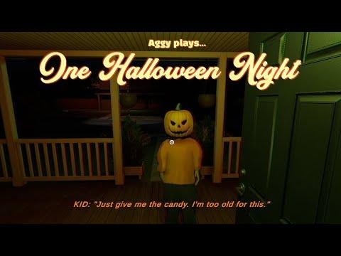 Aggy gives out candy to all the grateful little trick-or-treaters | One Halloween Night