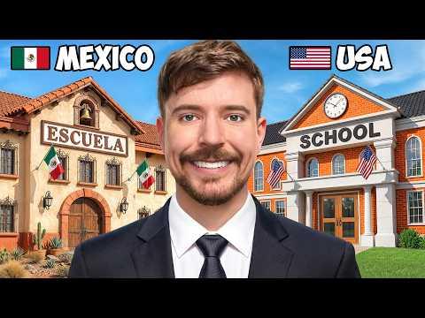 I Built 10 Schools Around The World