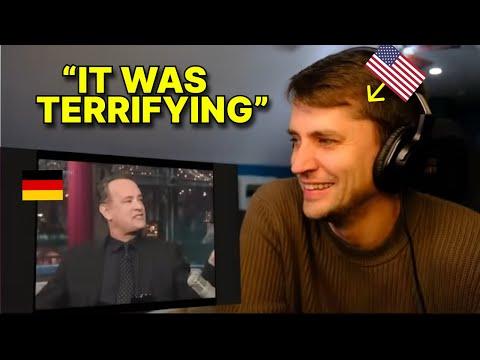 American reacts to Tom Hanks on German Autobahn