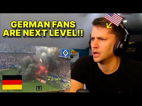 American reacts to WILD German Football fans and Ultras