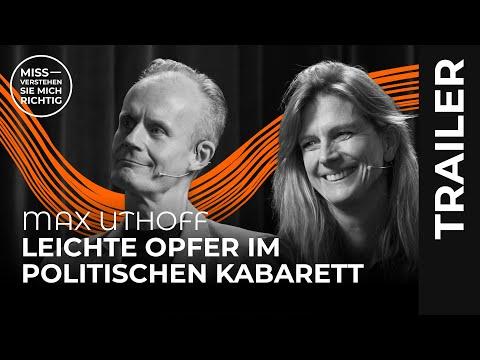 Leichte Opfer im Politischen Kabarett – Max Uthoff zu Gast bei Maja Göpel