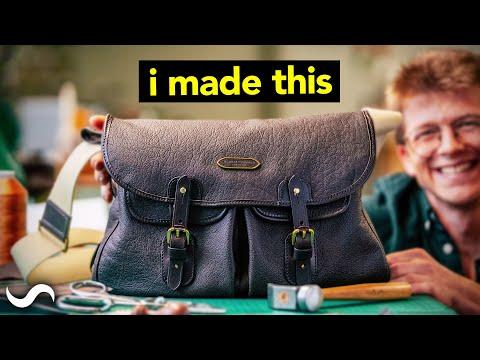 How the Finest Leather Bags Are Handmade in England