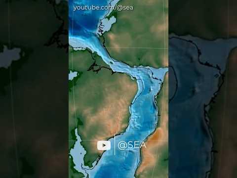 The Breakup of Pangea 🌍 #earth #history #tectonics #shorts