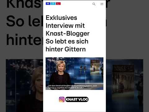Exklusives Interview mit Knast- Blogger - So lebt es sich hinter Gittern 😳