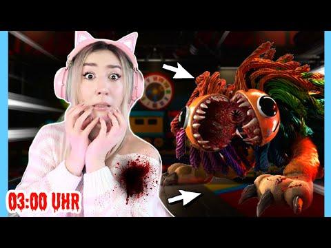RENN WEG wenn LÖWE YARNABY Dich 3 Uhr nachts fangen will -  Beki NOOB in POPPY PLAYTIME chapter 4
