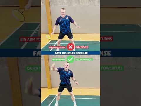 Doubles Defense Right & Wrong #badminton #badmintonlovers #bulutangkis #badmintonfamlyplus