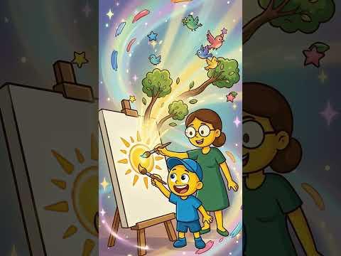 Bimo Draws with Mommy 🎨✨ #bimo #cartoon #bimoonline