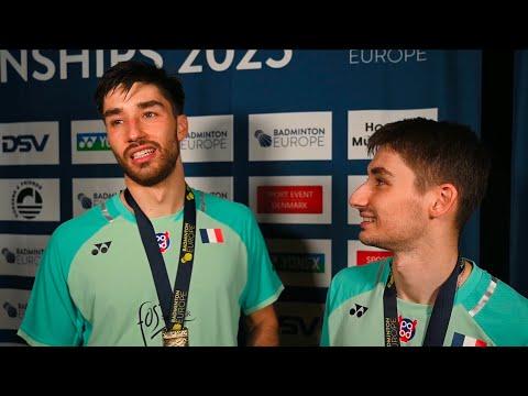 "A DREAM COME TRUE" Toma Junior Popov / Christo Popov 🇫🇷 are European Champions!